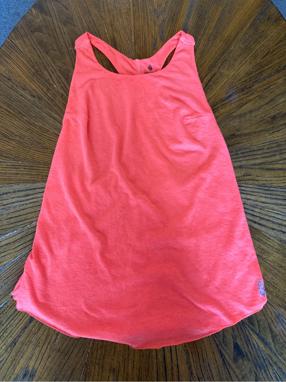 FP Movement by Free People Coral-Orange Racerback Tank